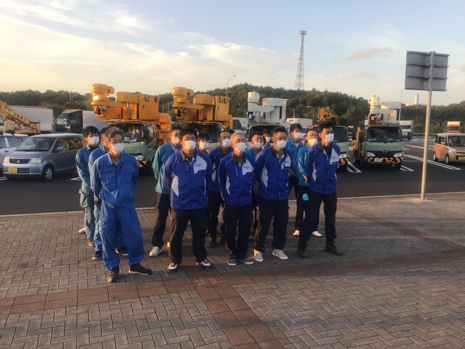 【画像】九州電力管内への災害復旧応援 【画像】九州電力管内への災害復旧応援