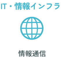 IT・情報インフラ：情報通信